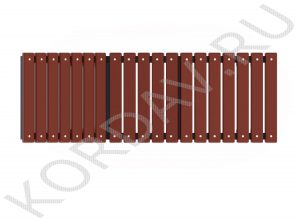 Лежак в парк МАФ 10.341 (0)